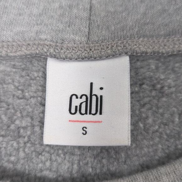 Cabi Dress Women's Size Small Gray Flashdance Sweatshirt Cozy Casual Long Sleeve - Picture 5 of 6